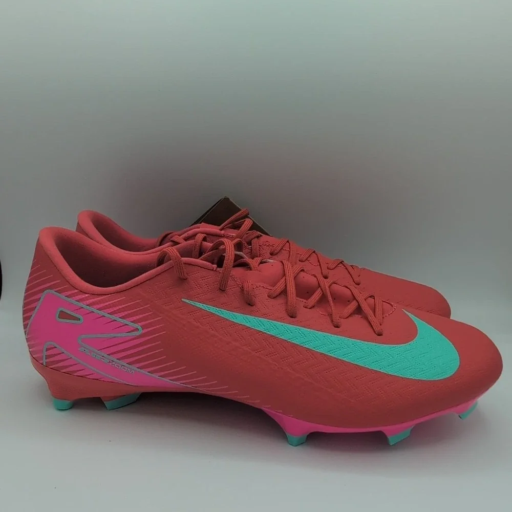 Nike Zoom Vapor 16 Academy FG/MG Pink Soccer Cleat Mens Size 11.5 FQ8374-800